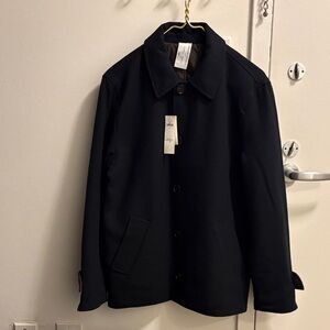 NEW WITH TAGS (Never Worn): Banana Republic Men's Reversible Wool Dress Coat
